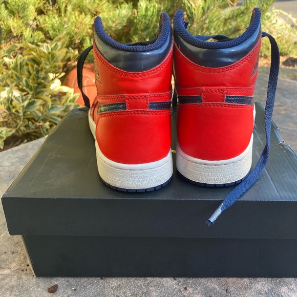 Red Letterman air Jordan’s - Picture 3 of 4